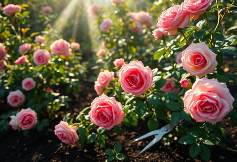 How can beginners successfully grow roses, considering soil, sunlight, and pruning techniques?