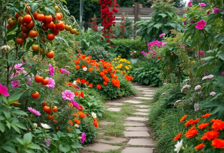 What are the benefits of edible landscaping, and how do I combine beauty with functionality?