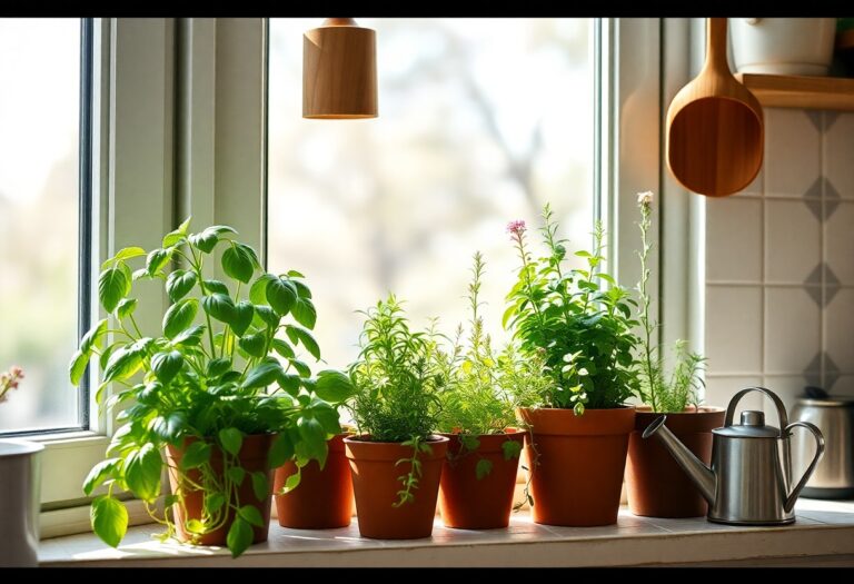 Which culinary herbs are most suitable for indoor gardening year‑round?