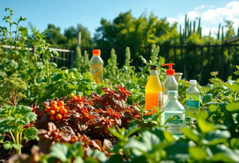 What are the best organic pesticides for vegetable gardens?