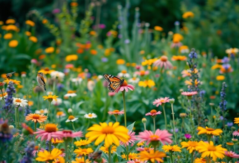 How do I create a wildlife-friendly garden using native plants?