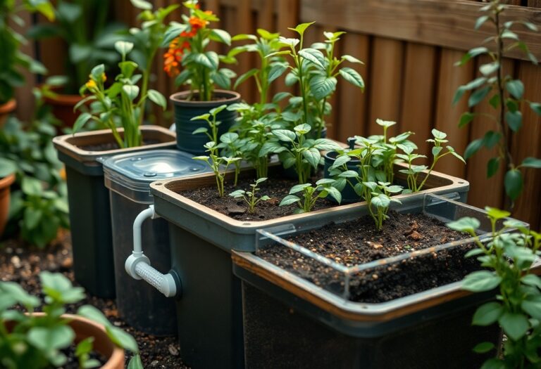 How can I make DIY self‑watering containers for busy gardeners?