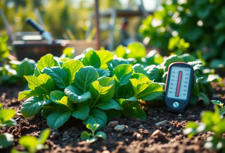 What is the ideal soil pH for growing leafy greens such as spinach and kale?