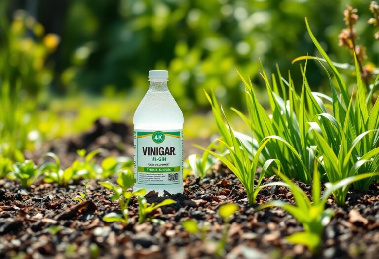 What non‑toxic weed control methods can I use, such as vinegar and mulch?