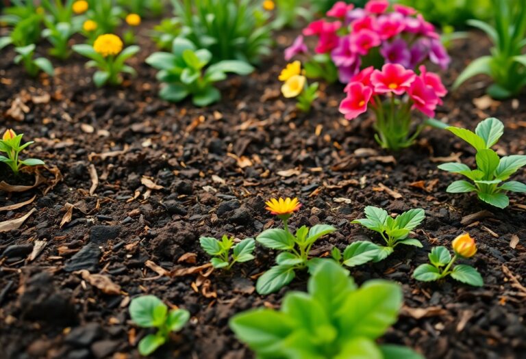 What organic soil amendments can create nutrient‑rich garden beds?