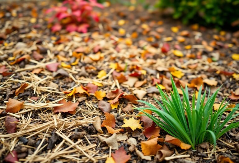 What organic mulching options are available, such as straw, leaves, and grass clippings?