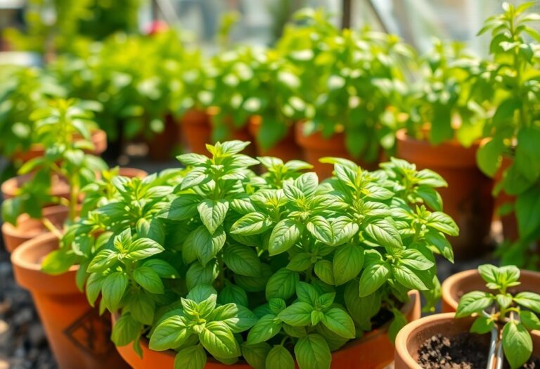 How can I successfully cultivate basil for fresh Italian cooking?